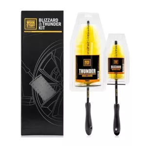 Blizzard & Thunder Wheel Brush KIT - Kartáče na ALU kola