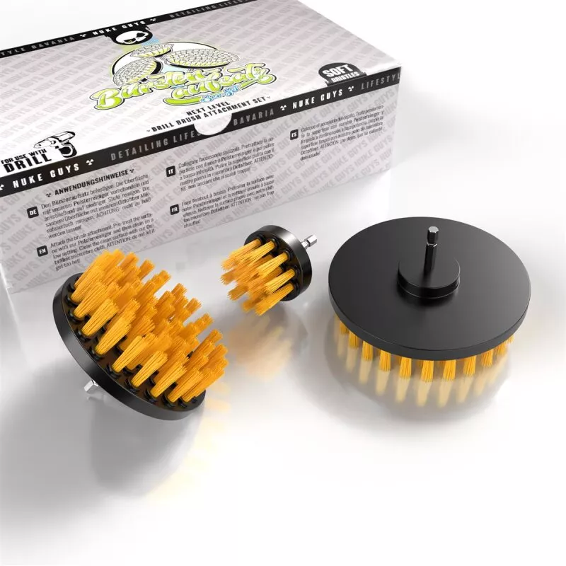 Brush Set SOFT - Sada jemných kartáčů do aku šroubováku Nuke Guys