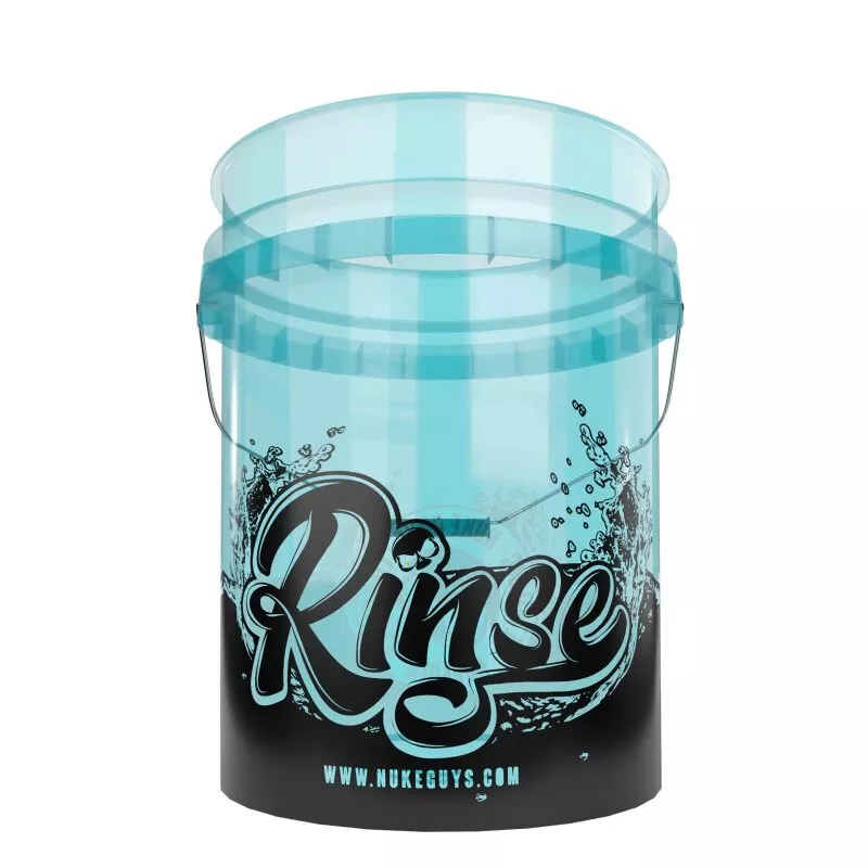 Clear Rinse Bucket - 20l transparentní detailingový kbelík Nuke Guys