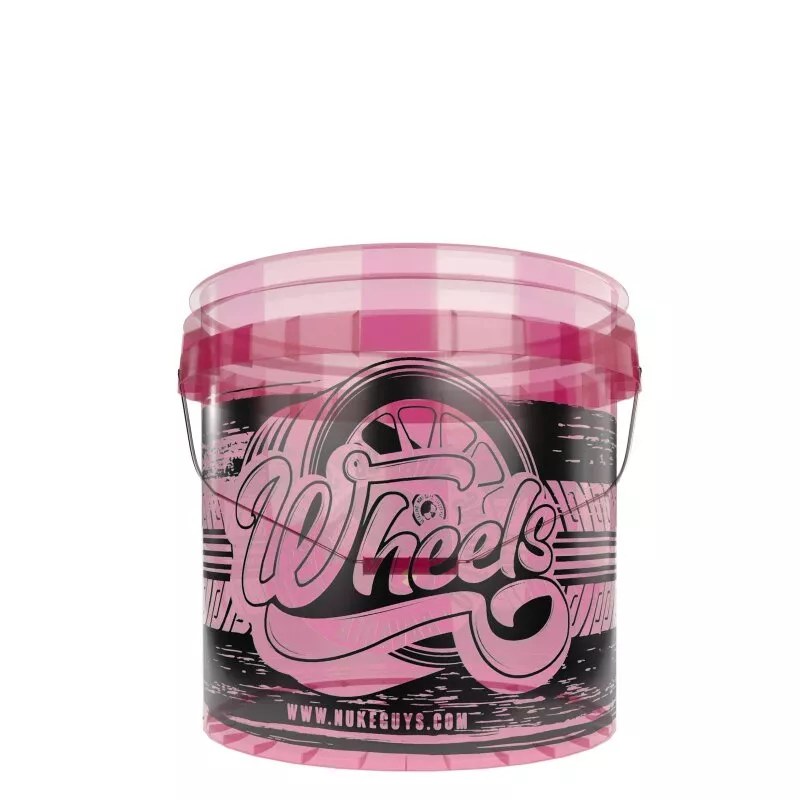 Clear Wheels Bucket - 13l transparentní detailingový kbelík Nuke Guys
