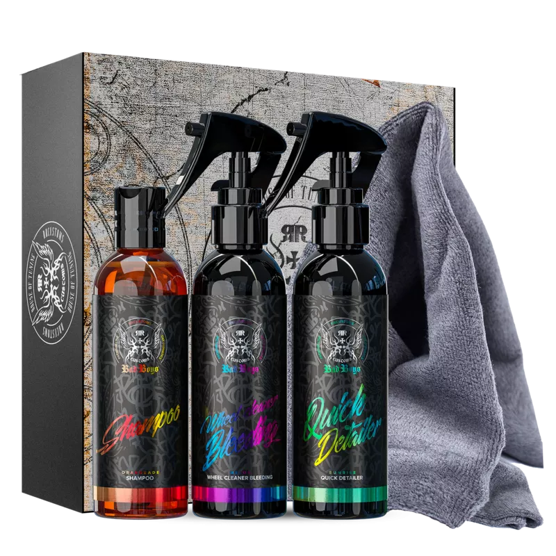 Exterior Set - Malá sada na mytí, čištění a údržbu auta Bad Boys by RRCustoms
