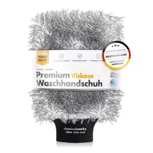 Grey Wash Mitt - Mikrovláknová mycí rukavice