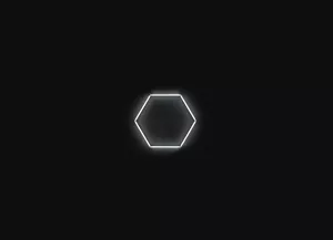 Hexagonové LED osvětlení