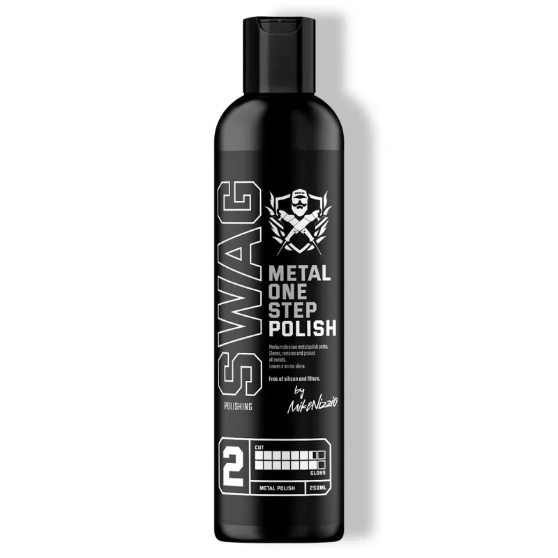 Metal One Step Polish - Leštící pasta na kov (250ml) SWAG AutoDetailing