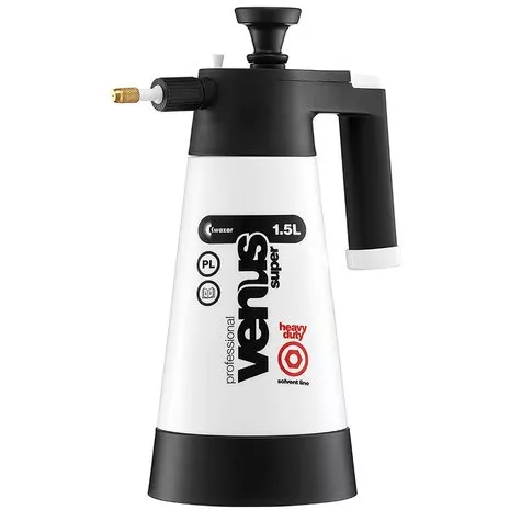 Super Pro+ Heavy Duty V1.5 SOLVENT ruční tlakový postřikovač s odolností proti rozpouštědlům 1500 ml Kwazar
