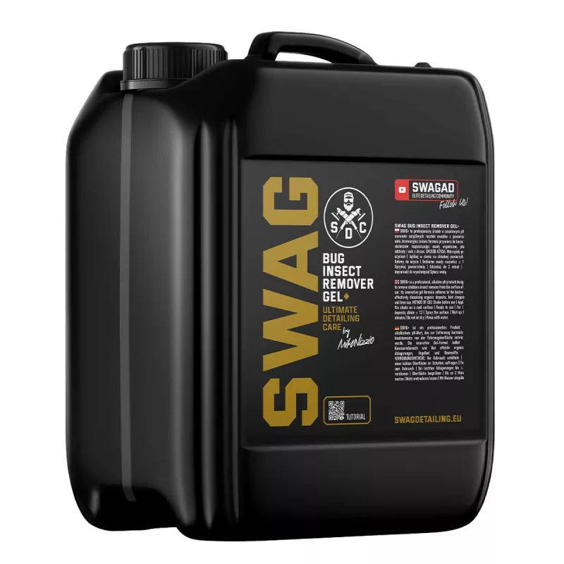 SWAG Bug Insect Remover Gel+ - Odstraňovač hmyzu (5 l) SWAG AutoDetailing