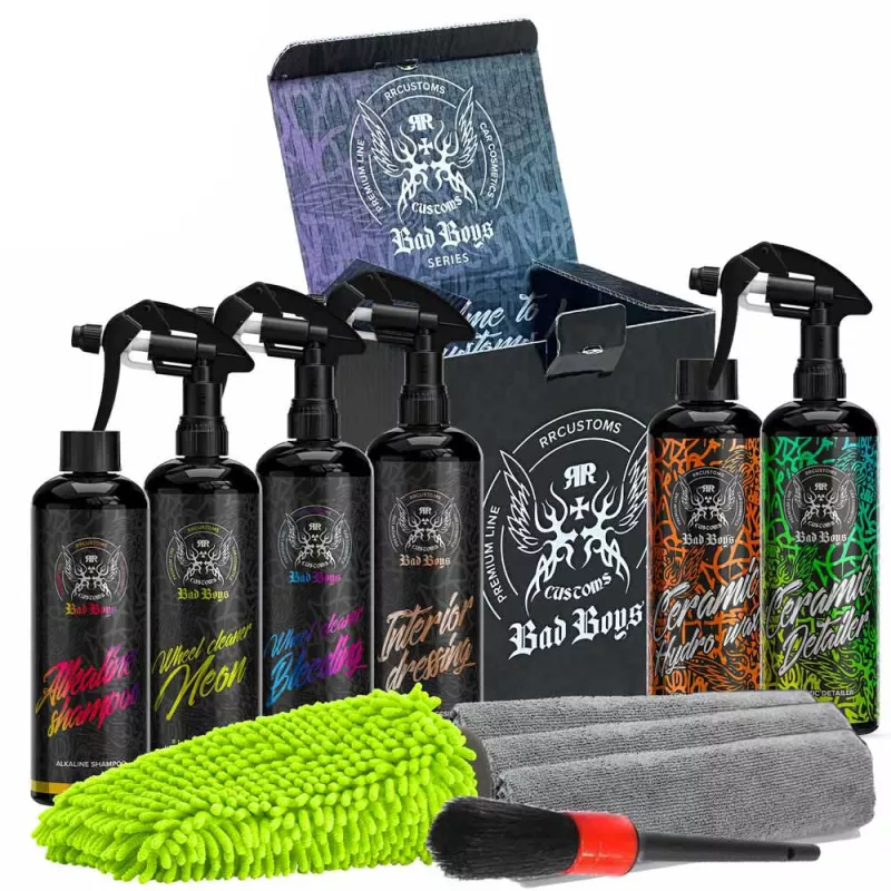 The Best of Detailing Box - Sada toho nejlepšího k péči o auto Bad Boys by RRCustoms