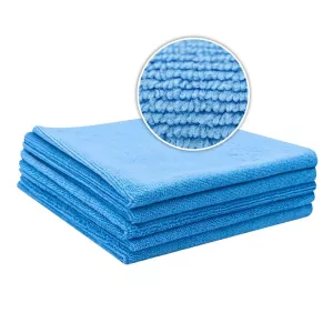 Value BLUE 5ks 40x40cm mikrovláknová utěrka