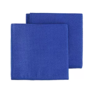 Waffle Glass 2 Set - Mikrovláknové utěrky na okna (40 x 40cm)