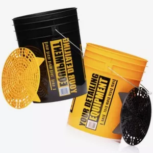 Wash Buckets + Grit Guards - sada detailingových kbelíků s vložkami